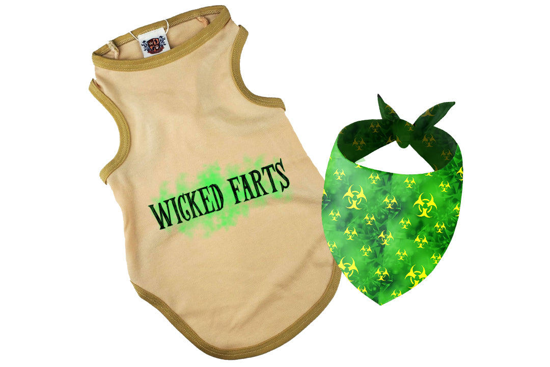 Halloween Dog Bandana Costume | Wicked Farts
